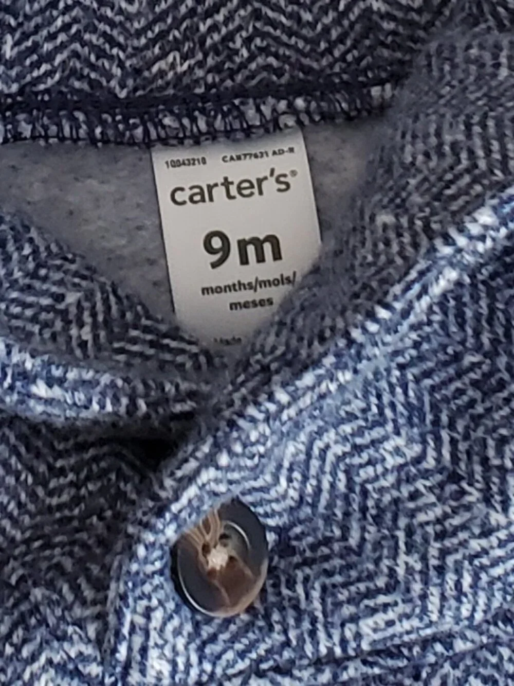 Carter's Casual Comfy Baby Clothing Outfit Bundle SZ 9M